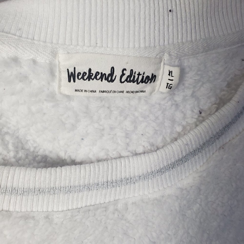 VINTAGE Weekend edition just peachy crew neck sweater - Picture 4 of 5